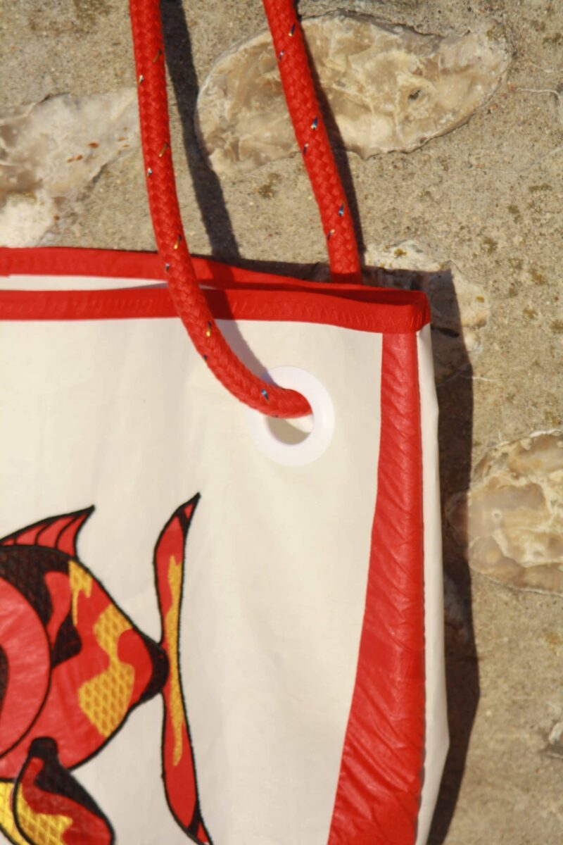 SAC EN  VOILE DE BATEAU RECYCLEE – Image 10