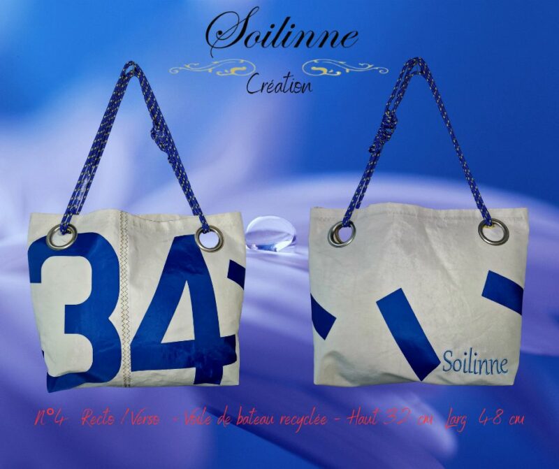 SAC EN  VOILE DE BATEAU RECYCLEE – Image 20