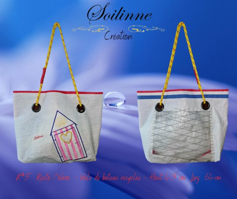 SAC EN  VOILE DE BATEAU RECYCLEE – Image 21