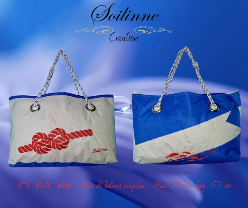 SAC EN  VOILE DE BATEAU RECYCLEE – Image 22