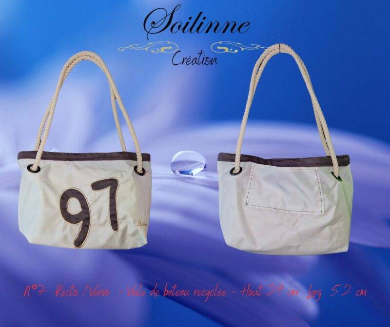 SAC EN  VOILE DE BATEAU RECYCLEE – Image 23