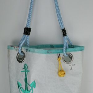 Sac de plage Emeraude et Vinyl
