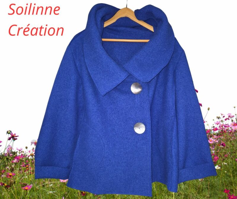 VESTE EN LAINE BOUILLIE – Image 12