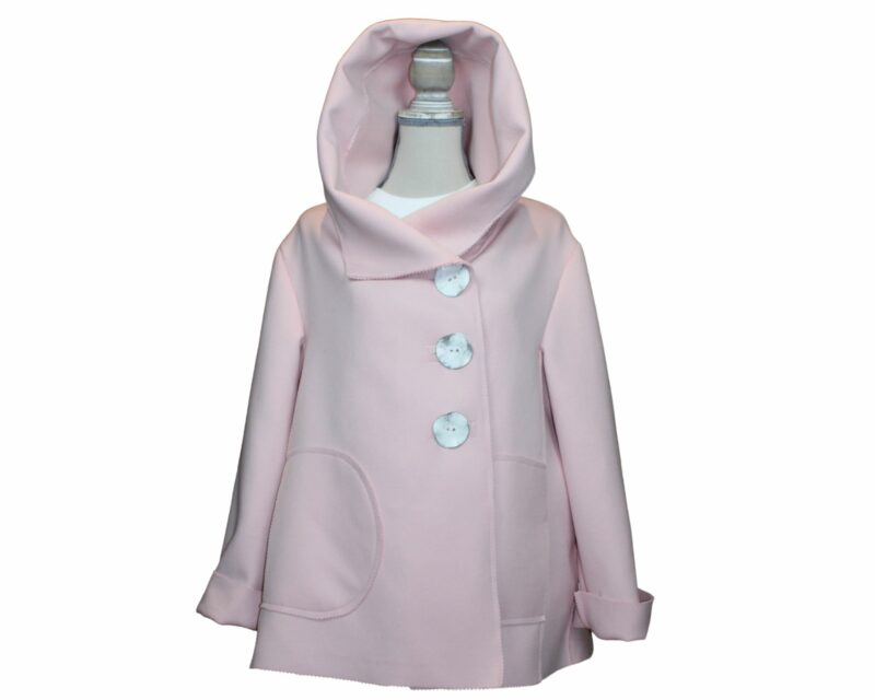 VESTE EN CACHEMIRE ROSE POUDRE – Image 8