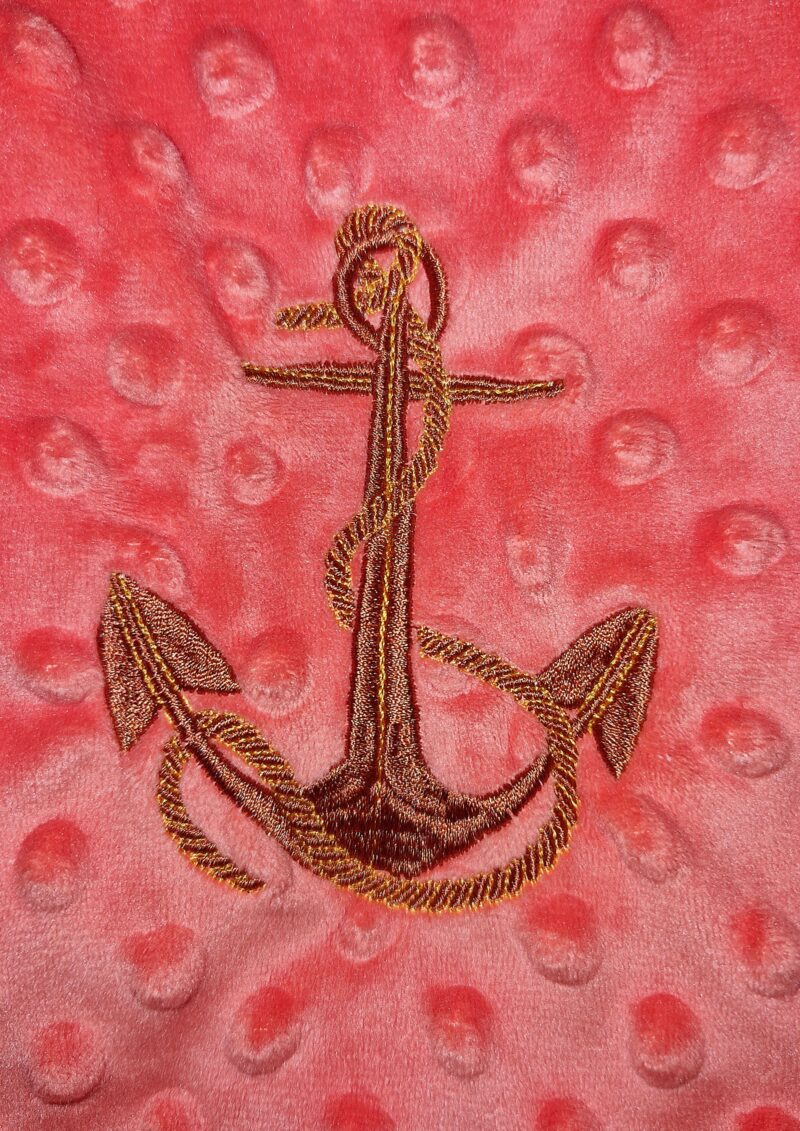 Echarpe en velours minky – Image 7