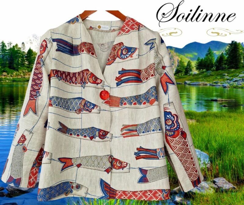VESTE POISSON  N°1